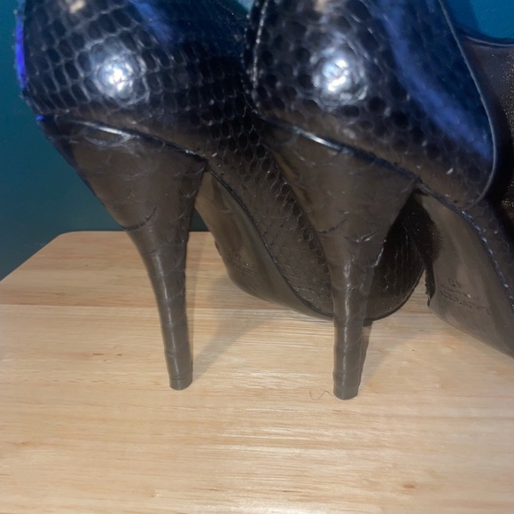 Lanvin Python Cutout Bootie - Picture 7 of 9